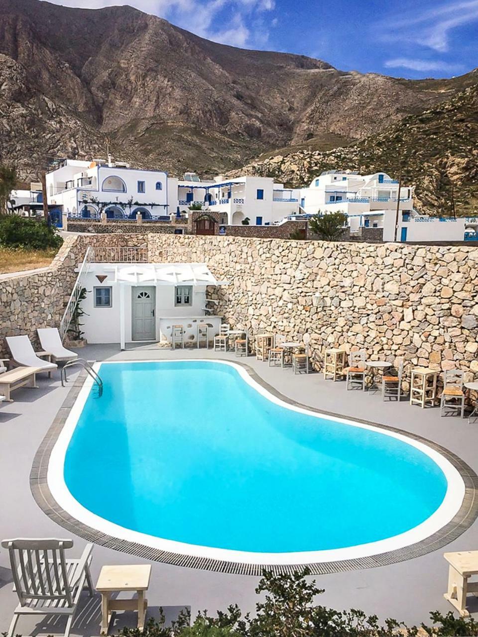 Lavarock Santorini Perissa  Buitenkant foto