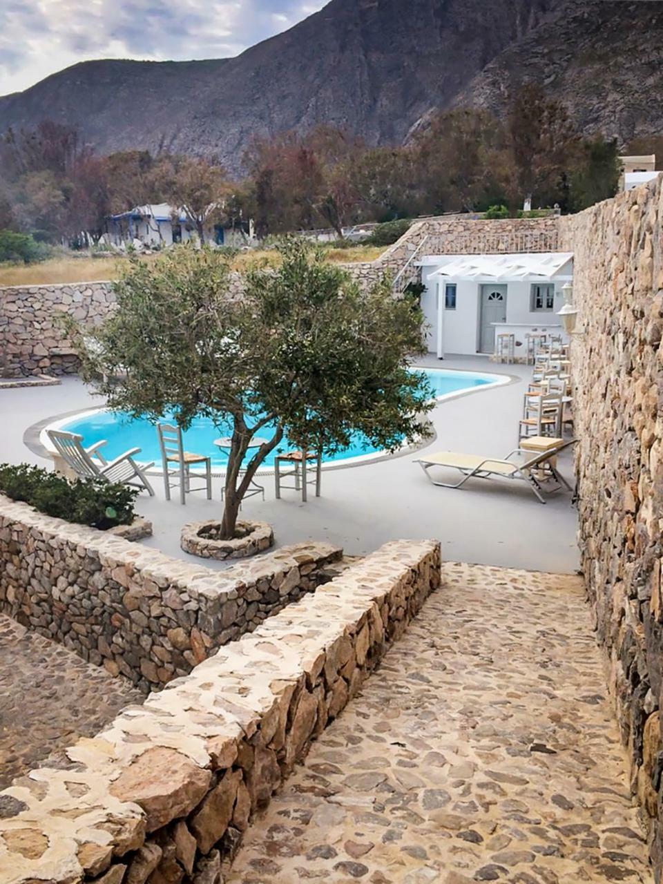 Lavarock Santorini Perissa  Buitenkant foto